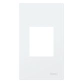 Royu RWP8 1-Gang Universal Plate for Universal Outlet with Ground (Wide) | Royu by KHM Megatools Corp.